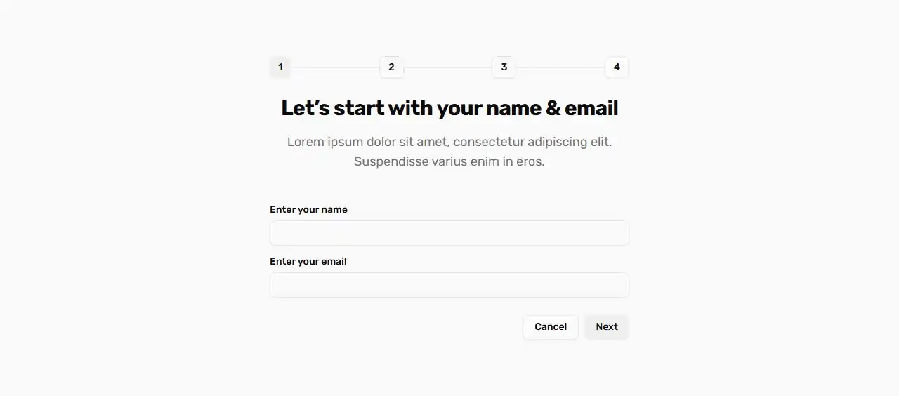 Renblox Multi Step Form Two Image