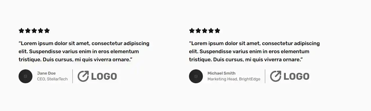 Renblox Testimonial Card Two Image